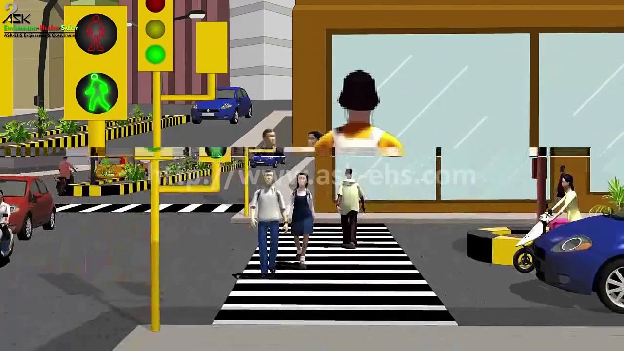 Road Safety Awareness Video (Animation) for Children