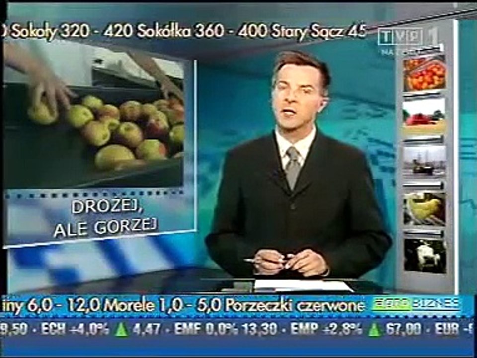 Agrobiznes 10.08.2009 Usuwanie plantacji wiśni...