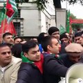 President PTI UK Asim Khan speech at London protest against Altaf Hussain