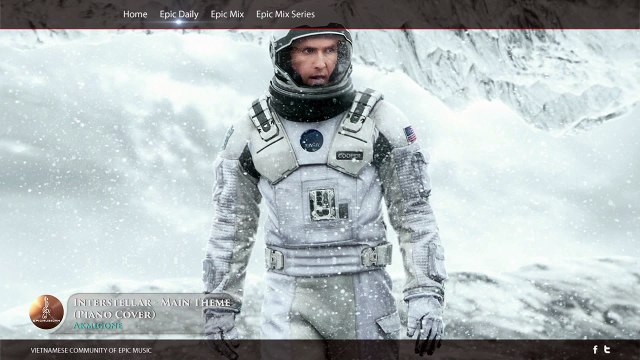 Epic Emotional | Akmigone - Interstellar (Main Theme - Piano Cover) - Epic Music VN