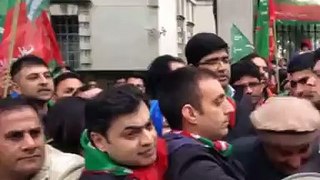 President PTI UK Asim Khan speech at London protest against Altaf Hussain (Full)