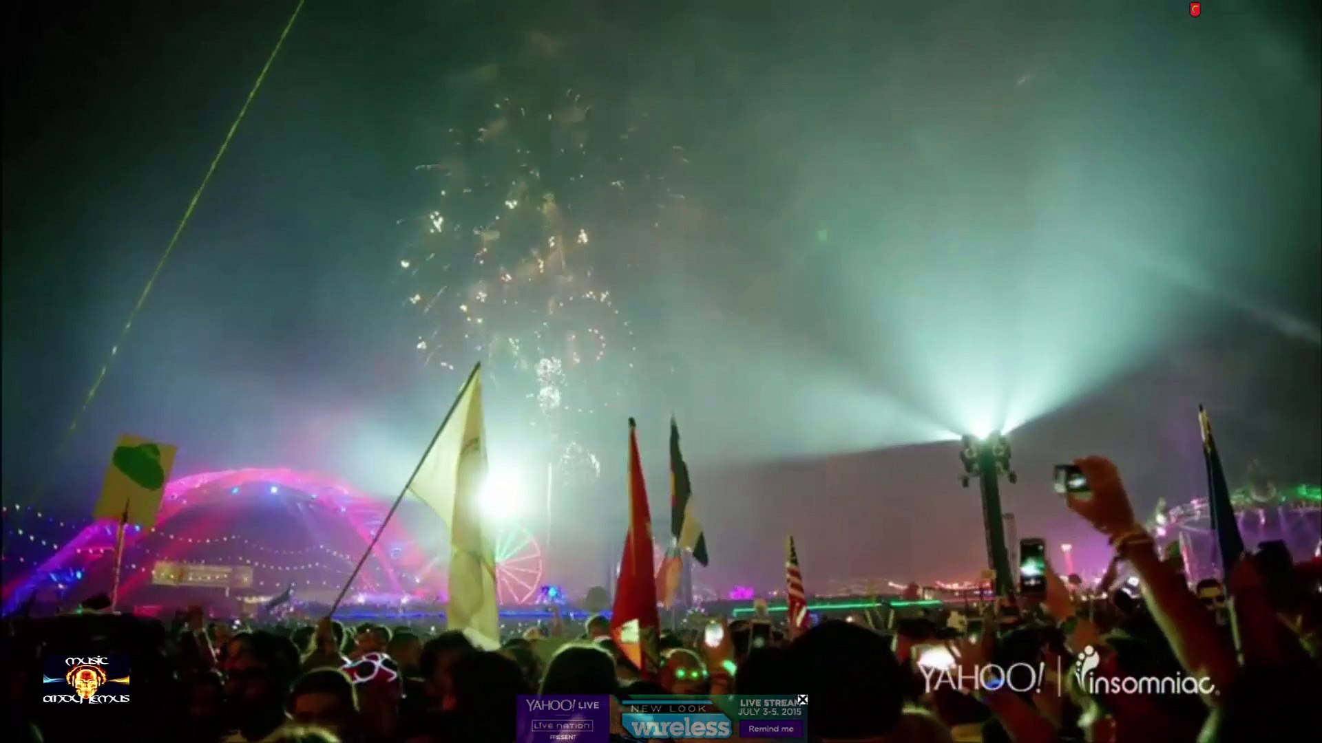 Electronic Music Dj Live @ Electric Daisy Carnival Las Vegas 2015