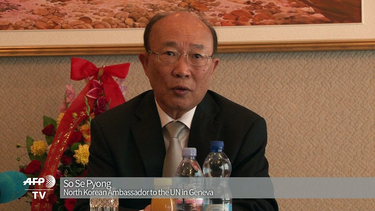 N. Korea envoy to UN gives rare press conference