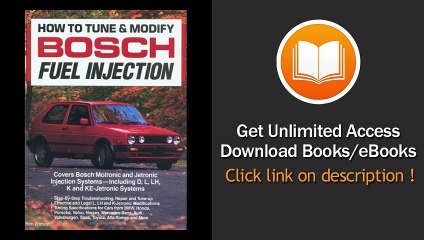 [Download PDF] How to Tune and Modify Bosch Fuel Injection