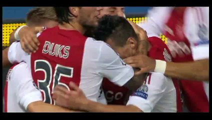 Goal Klaassen - Rapid Wien 0-1 Ajax - 29-07-2015