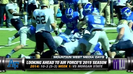 Air Force's Alex Hansen On Plan For Defense This Season