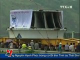 Vận chuyển bánh xe công tác cho thủy điện Sơn La