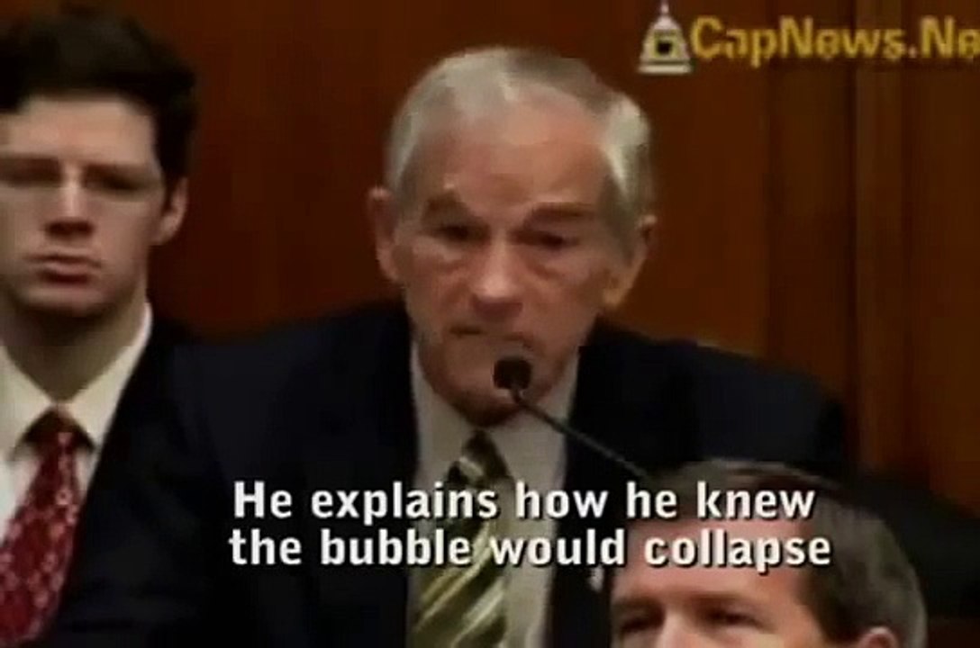 Ron Paul accurately predicts  the US economic meltdown 10 years ago