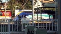 Sydney CityRail and Two XPT Trains at Strathfield Station.