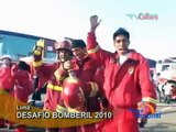 Bomberos del Perú se preparan para campeonato Desafío 2010 en Lima