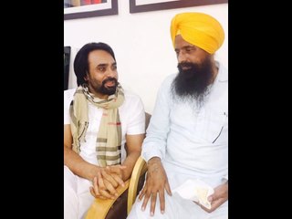 Babbu Mann prevented to meet bapu surat singh khalda