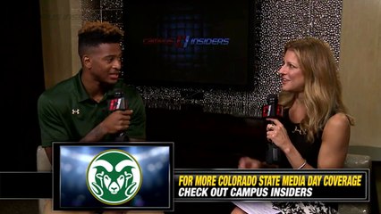 Colorado State's Rashard Higgins On Dying His Hair