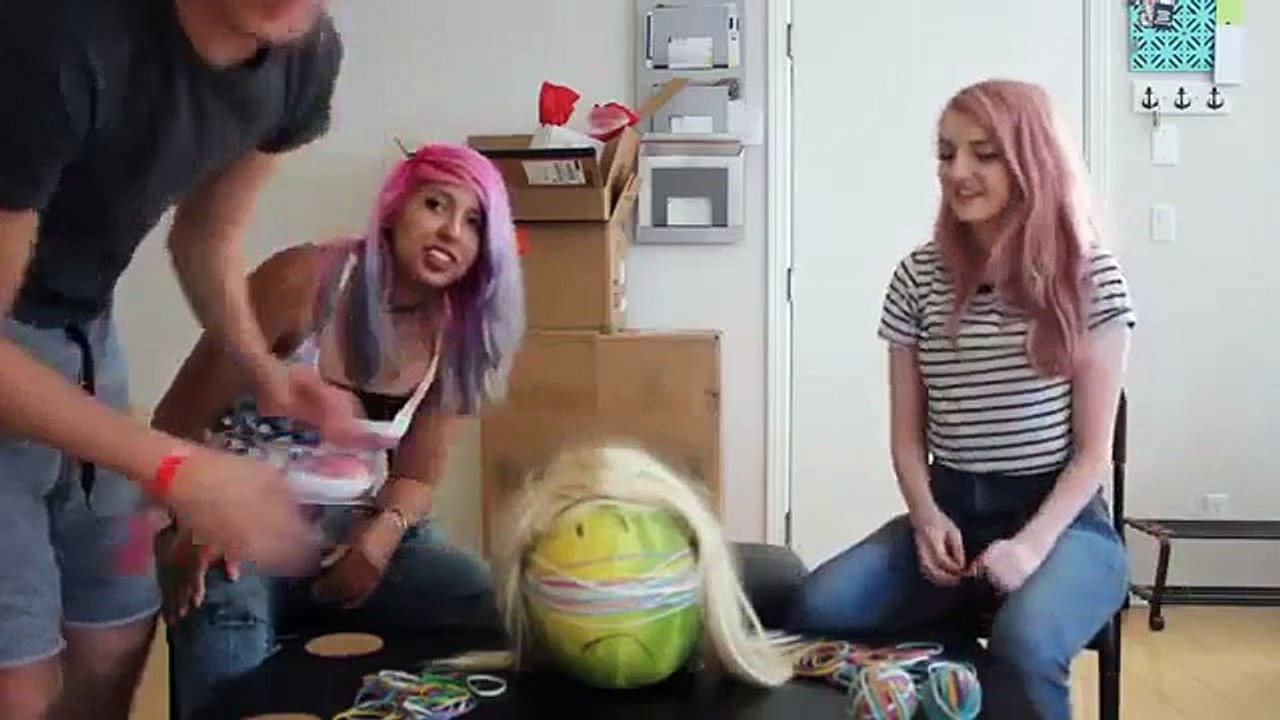 EXPLODING WATERMELON CHALLENGE! w  LdShadowLady & Yammy! Gizzy Gazza