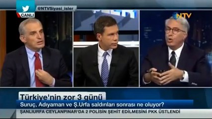 Canlı yayında 'Suruç' tartışması