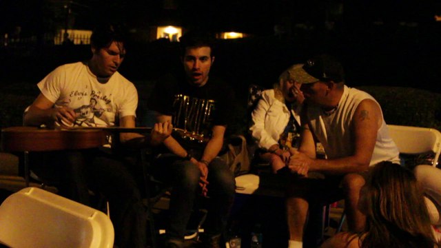 Dean Z Kavan Hashemian Todd Bodenheimer sings 'Peace In The Valley' Elvis Week 2014