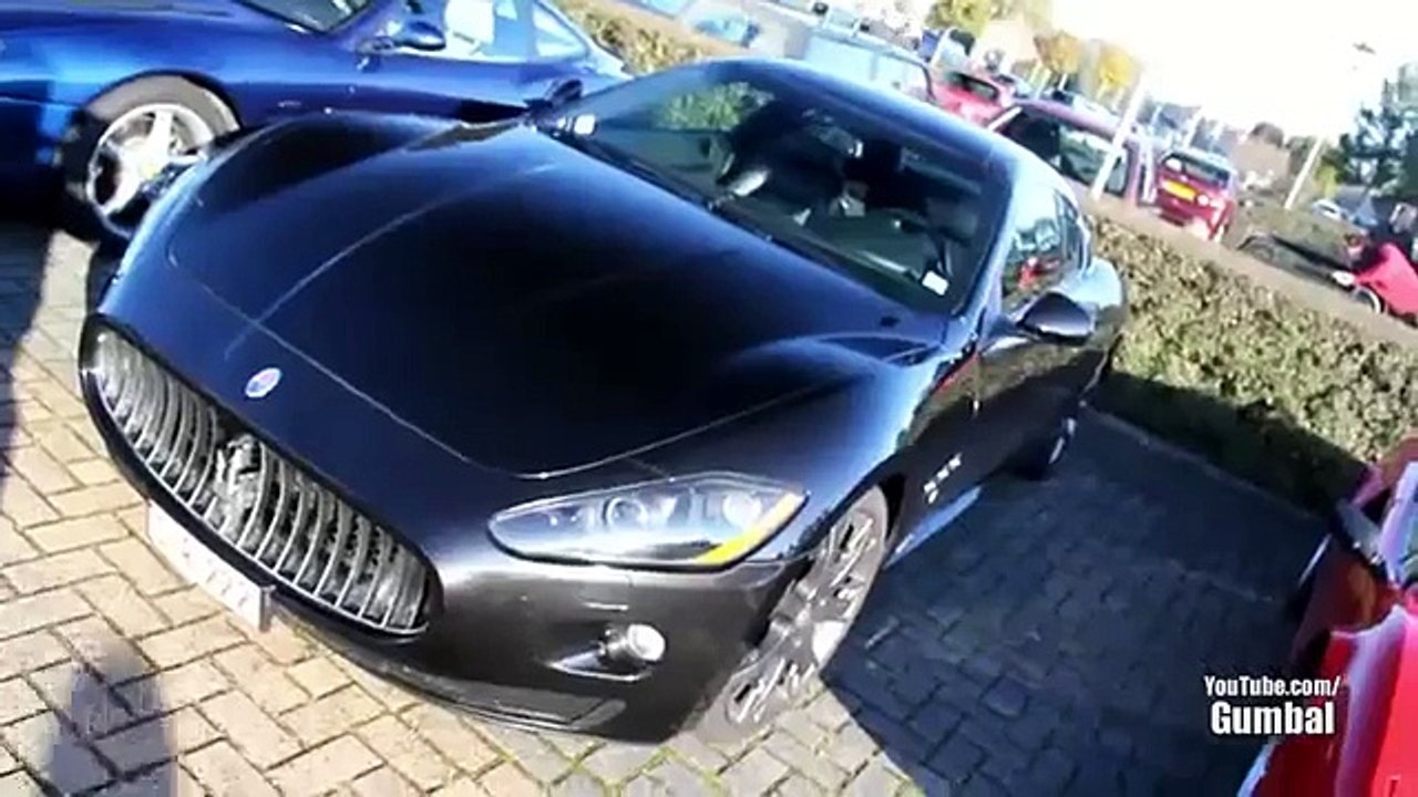 Maserati GranTurismo S   Great exhaust sound!!   1080p HD