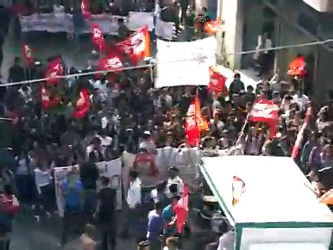Galatina. La protesta degli studenti. No alla Gelmini!