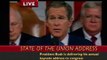 Bush makes major goofs during State Of The Union address.
