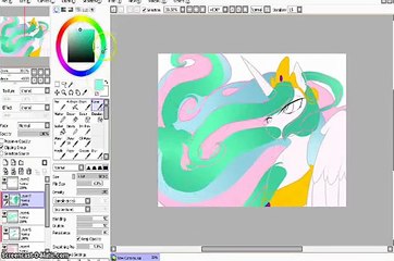 MLP Speedpaint: Celestia