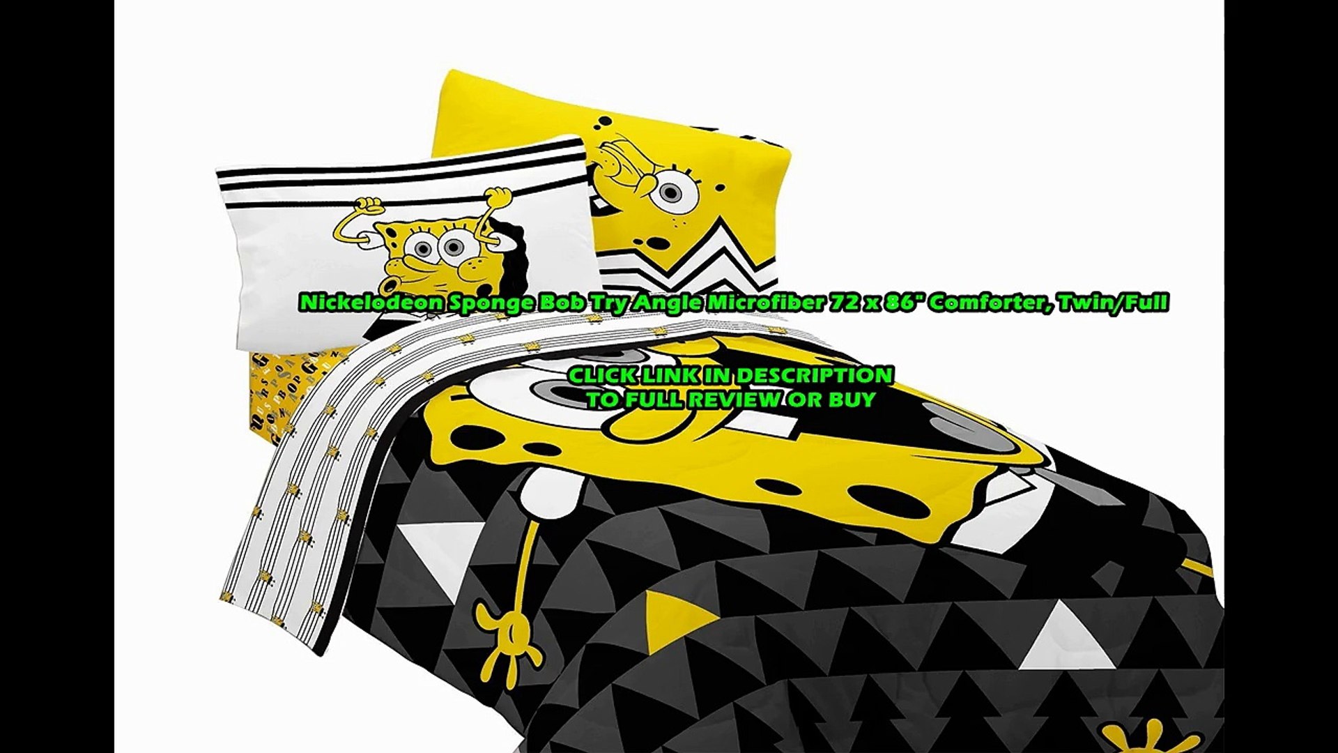 Nickelodeon Sponge Bob Try Angle Microfiber Video Dailymotion