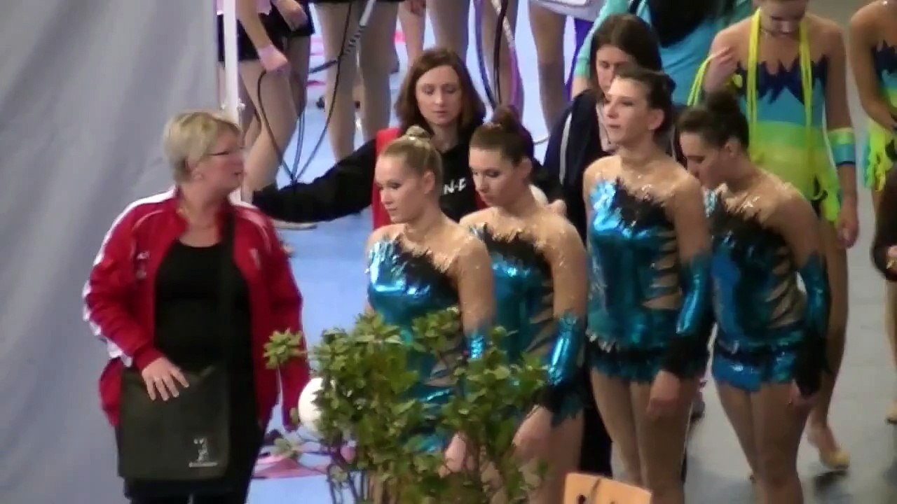 Championnat d'Alsace des Ensembles GR 2015 DC1 Seniors GR Guebwiller