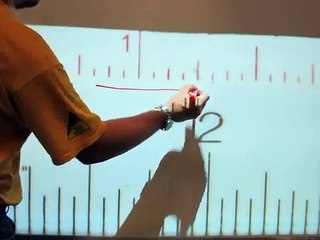 Read a tape measure in INCHES