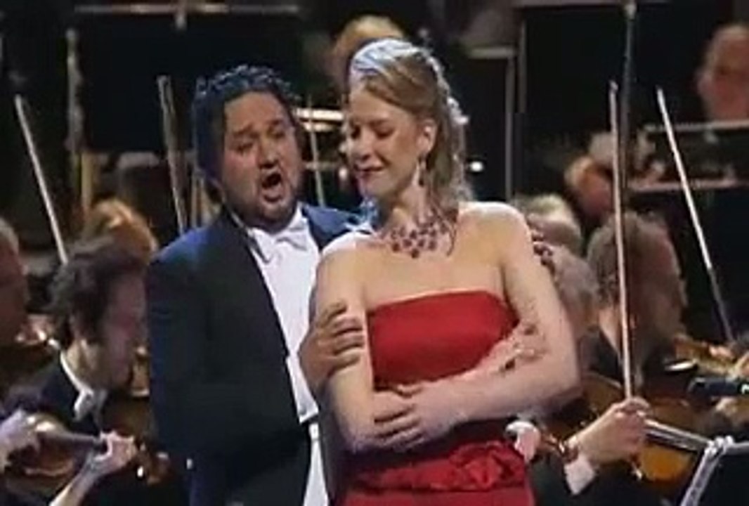 Anna Netrebko  Elina Garanca  Ramon Vargas Ludovic Tezier  Bella figlia dellamore  from Rigoletto   Baden Baden 2007