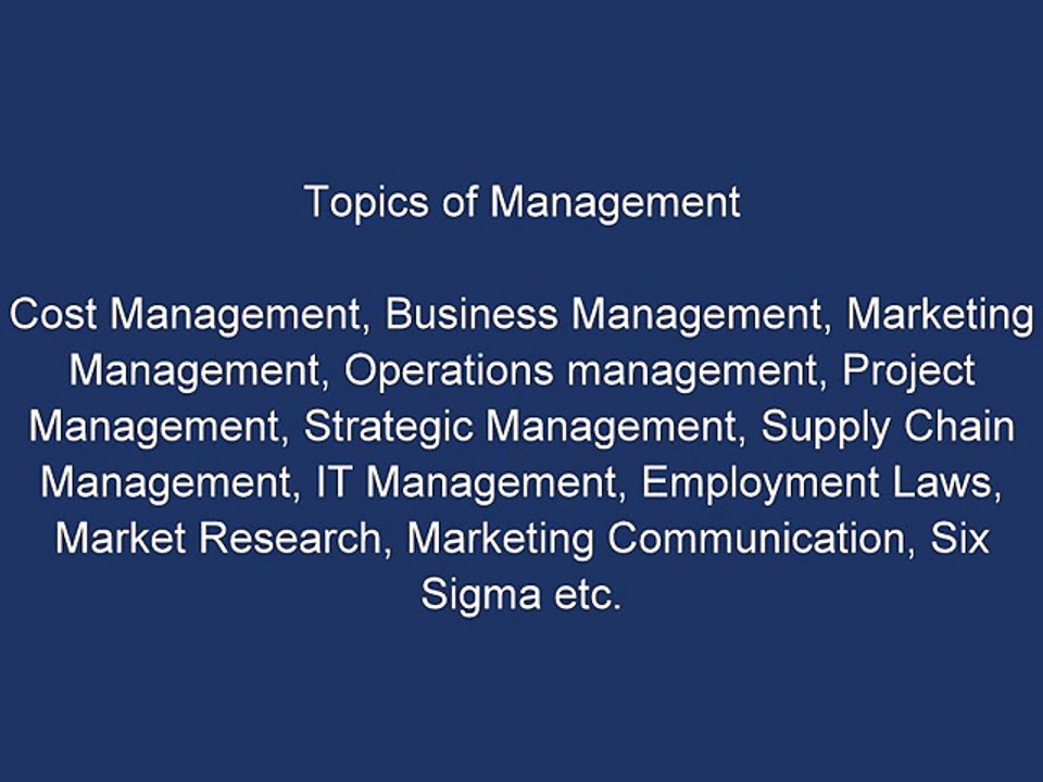 Management Assignment Homework Help Solutions