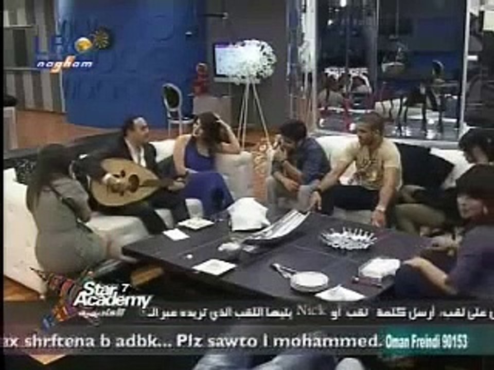 صابر الرباعي يغني ورحمة تبكي