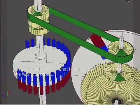Magnetic Gear Invention (Frank Fecera's Permanent Magnet Motor patent reconstruction)