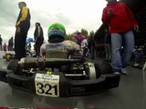 Tomás Martin. Carrera con lluvia. 3º fecha Campeonato Argentino de Karting