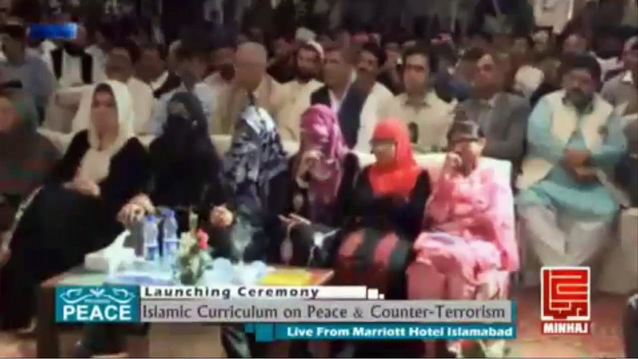 Islam was hijacked by terrorists. it was necessary to eliminate through counter-narrative of their wrong conceptual baseless theories about Islam. Dr Tahir ul Qadri