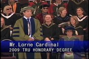 Lorne Cardinal Honorary Degree TRU