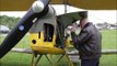 Ninety-year-old World War Two Veteran Flies Tiger Moth over Derbyshire