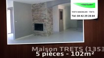 A louer - Maison/Villa - TRETS (13530) - 5 pièces - 102m²