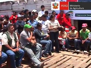 MINAG - AGRORURAL - Convenio con  la Municipalidad Distrital de Puerto Eten
