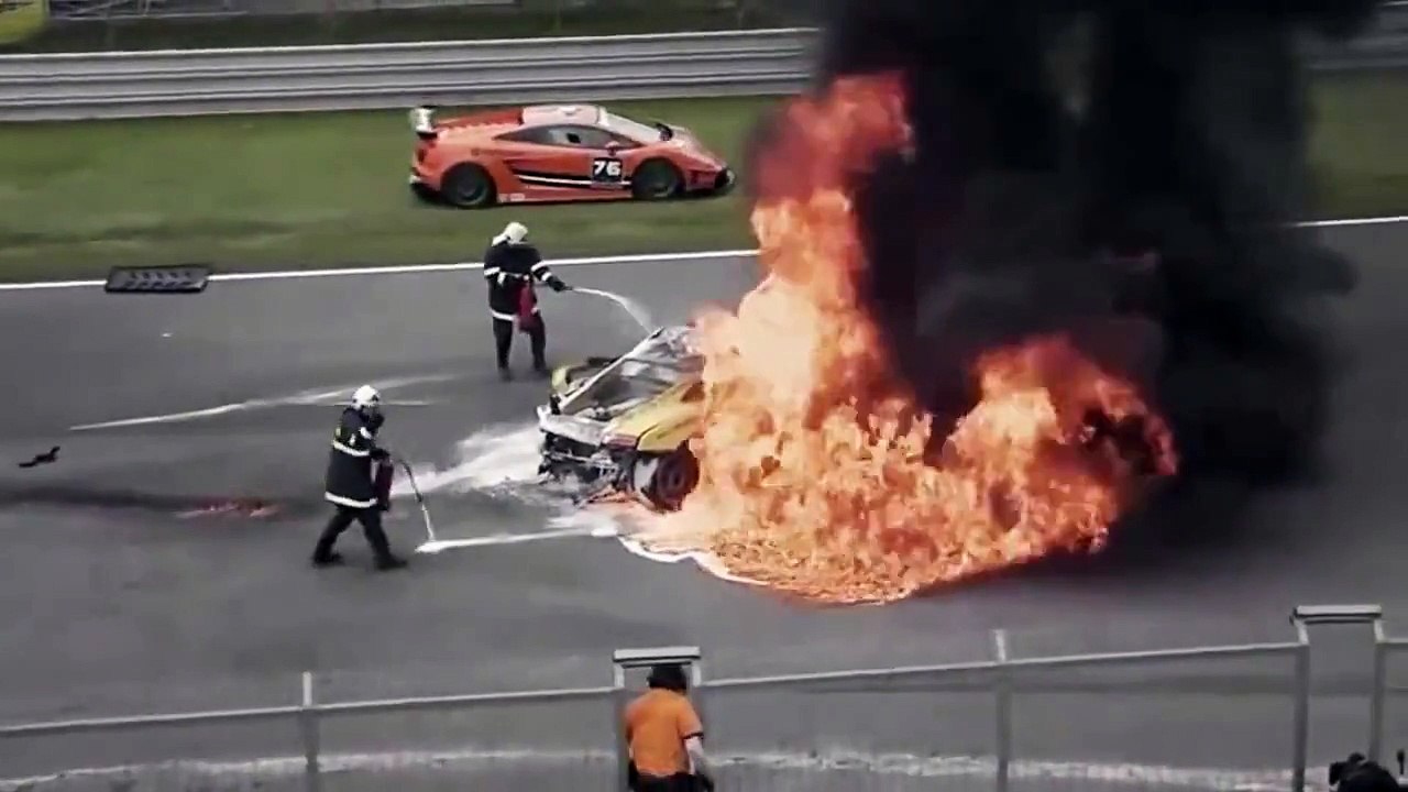 Crash en Lamborghini HD