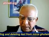 517- Mirza Masroor Committed Forgery In Mirza Ghulam Ahmad Qadiani's Books