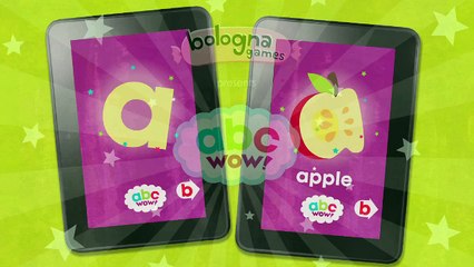 abc WOW!  ---  Kids' Alphabet Flash Cards and Letters Song ---