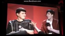 Dan and Phil at VidCon discussion panel - July 24, 2015