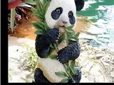 New Asian Chinese Baby Panda Pool Garden Sculpture Statue Sculpt Deal