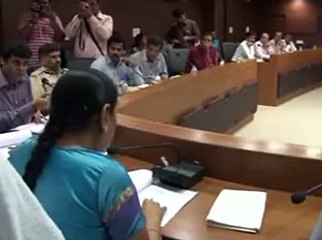 Mehsana Gujarat CM holds meeting on flood hit North Gujarat