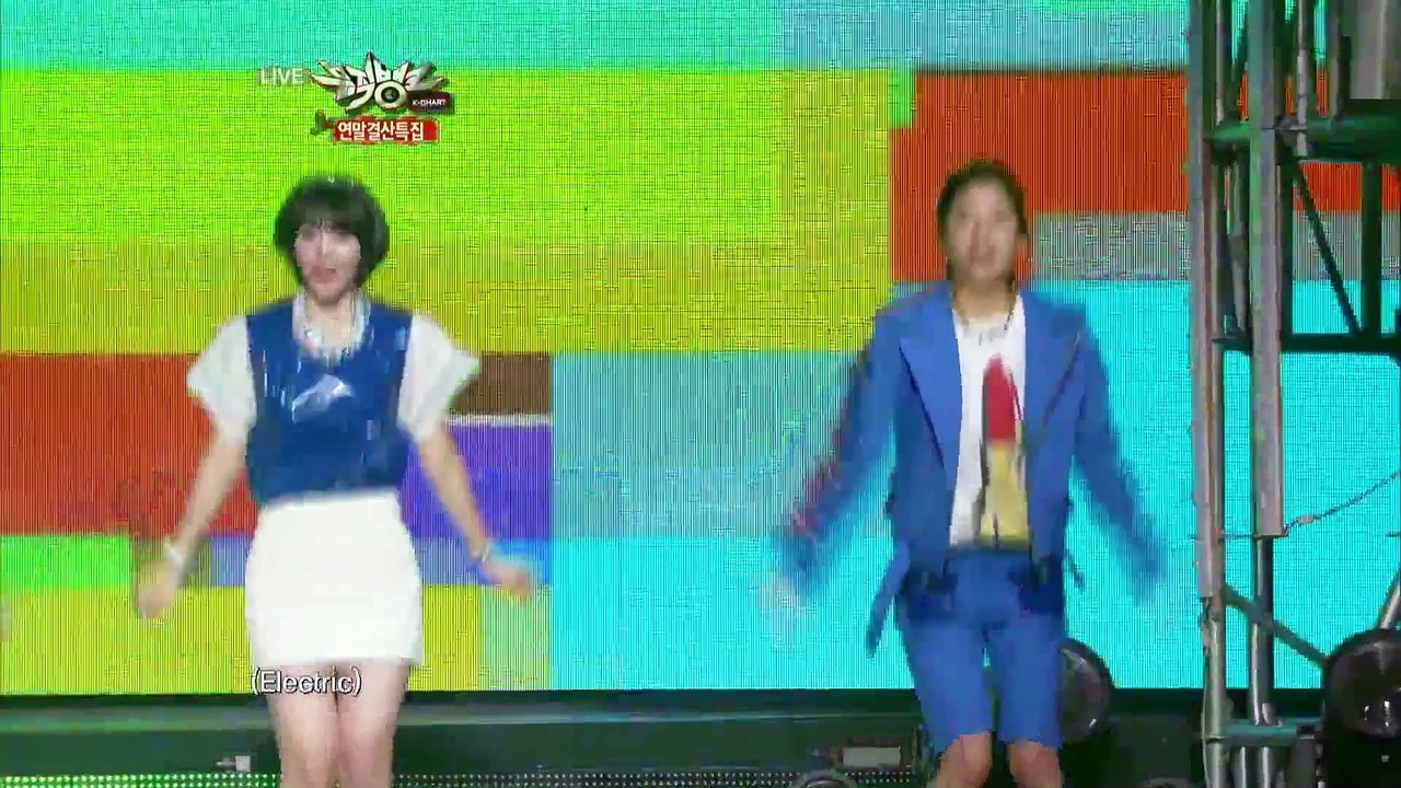 에프엑스_Electric Shock_KBS MUSIC BANK End of Year Special_2012.12.21