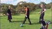 Golf lesson, head coach professional with tips and hints