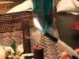 Candle Flame Relighting  Slow motion