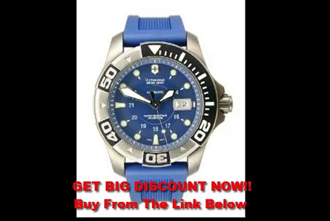 SPECIAL PRICE Victorinox Swiss Army Dive-Master 500 Mechanical Blue Dial Men's watch #241425