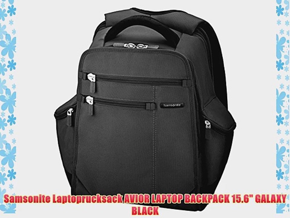 Samsonite Laptoprucksack AVIOR LAPTOP BACKPACK 15.6 GALAXY BLACK