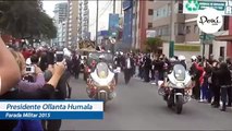 Parada Militar: Así fue el paso de Ollanta Humala antes de desfile