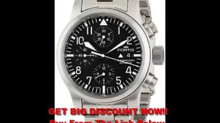 UNBOXING Fortis Men's 656.10.11 M B-42 Flieger Automatic Stainless-Steel Automatic Chronograph Date Watch