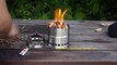 cool Light Weight Wood Gas Backpacking Emergency Wood Burning Camping Stove hike